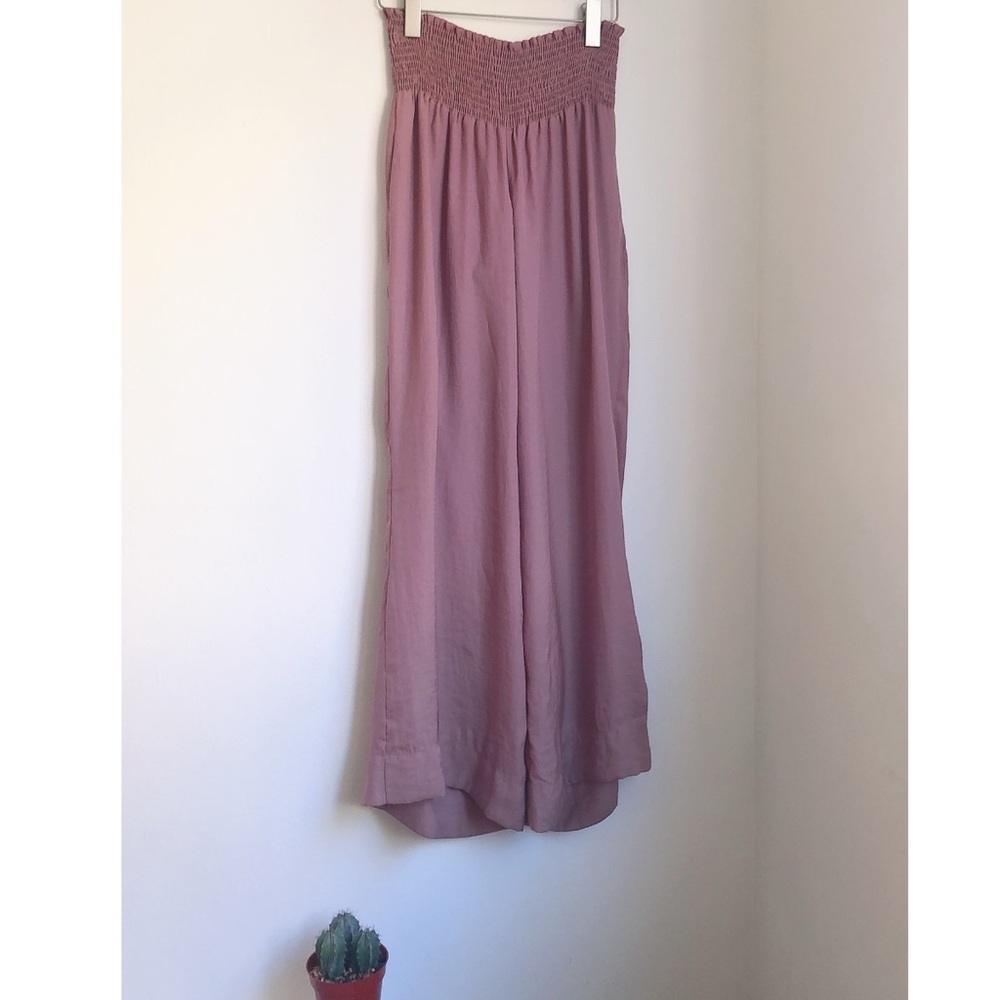 Show me your MuMu pants flare pink pale M-L